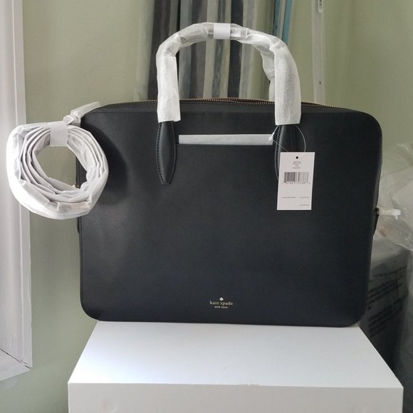 $198/$329 New!! KATE SPADE black laptop bag - Picture 16 of 16
